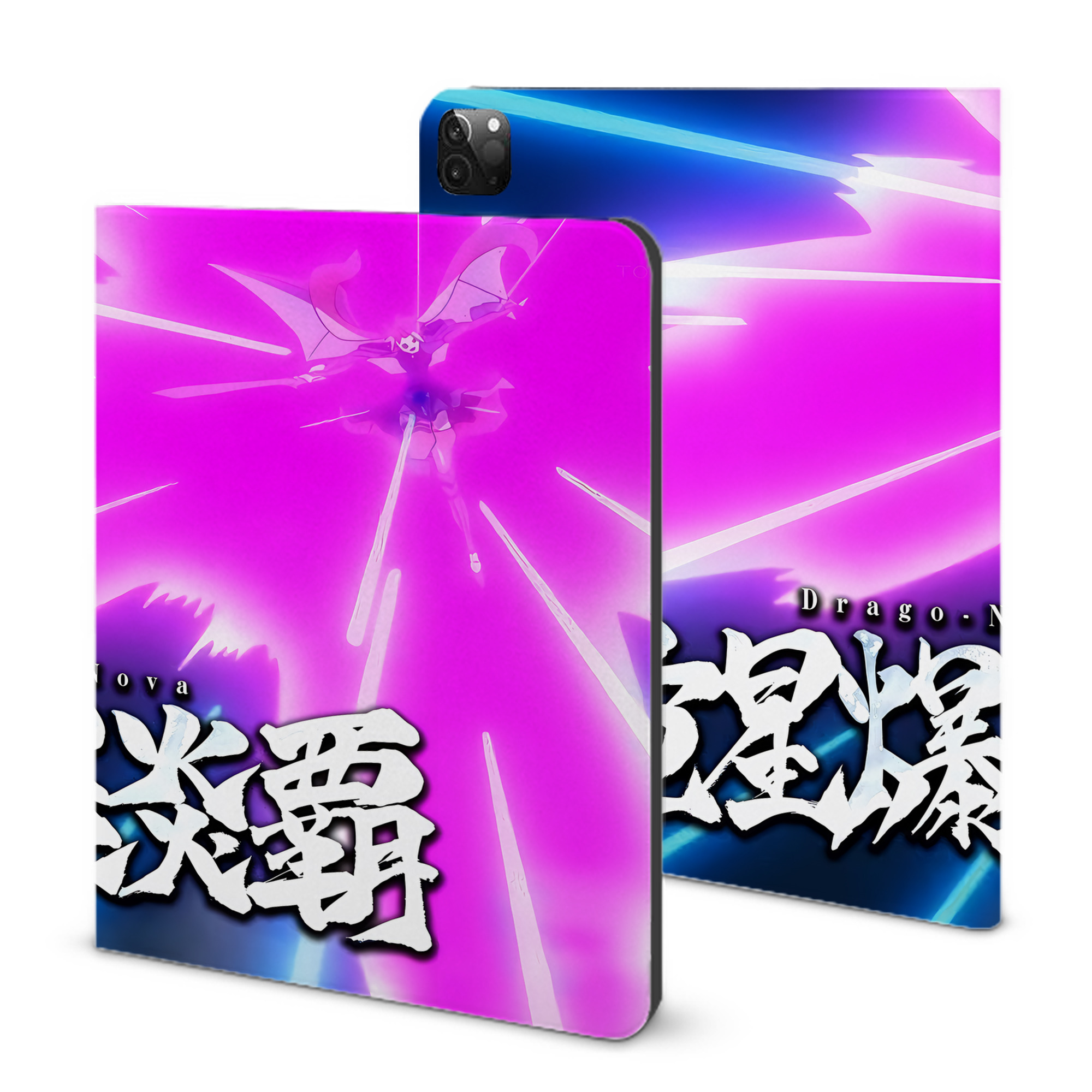 （画像用） 転スラ Regarding Reincarnated to Slime IPadケース ペンホルダー付き ブックスタイルデザイン